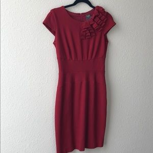 Burnt orange dress